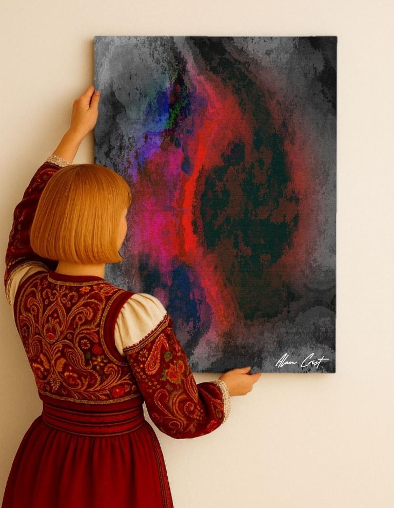 Alan Crist Abstract Art - Affordable art that heals through color