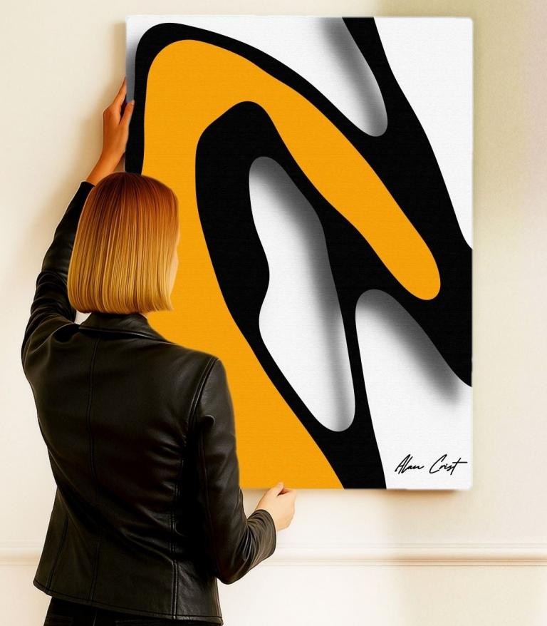 Alan Crist Abstract Art - Printable art that restores harmony