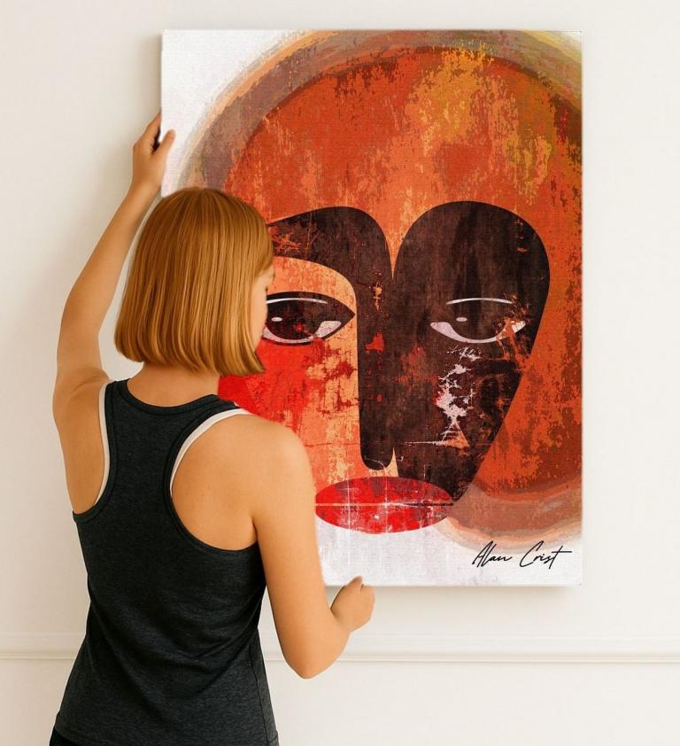 Alan Crist Abstract Art - Beautiful wall décor for wellness interiors