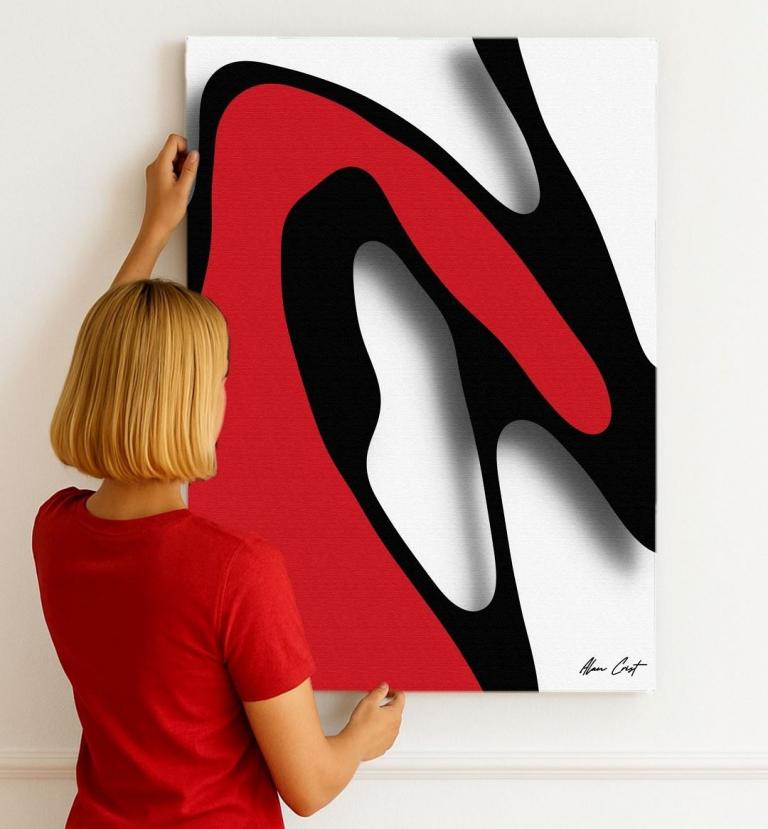 Alan Crist Abstract Art - Affordable décor that completes peaceful design