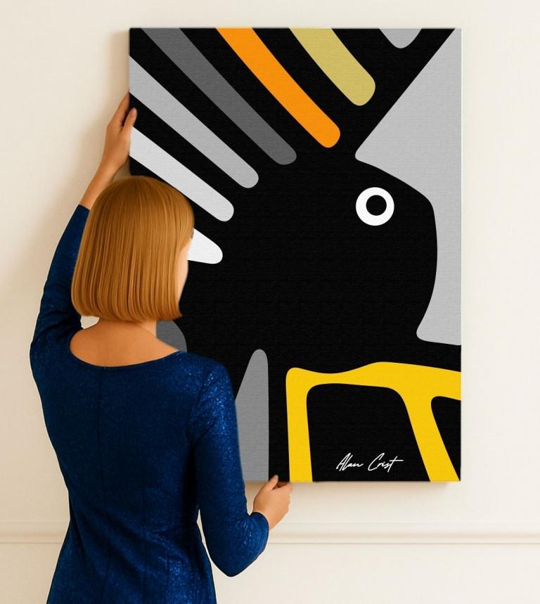 Alan Crist Abstract Art - Wall décor that supports emotional presence