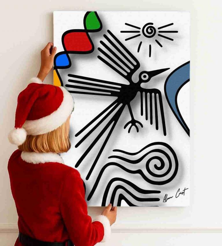 Alan Crist Abstract Art - Affordable artwork that harmonizes energy