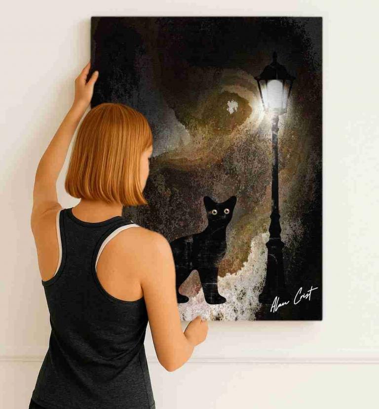 Alan Crist Abstract Art - Art that fills rooms with peaceful emotion