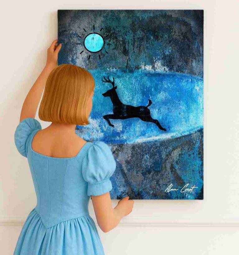 Alan Crist Abstract Art - Art that nurtures calm emotional energy