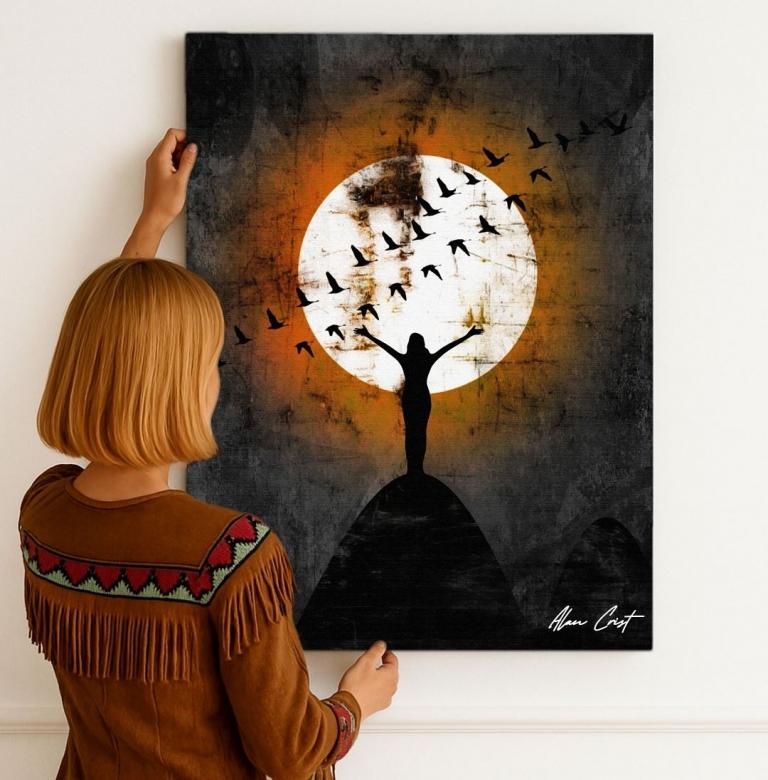 Alan Crist Abstract Art - Affordable art that soothes the mind