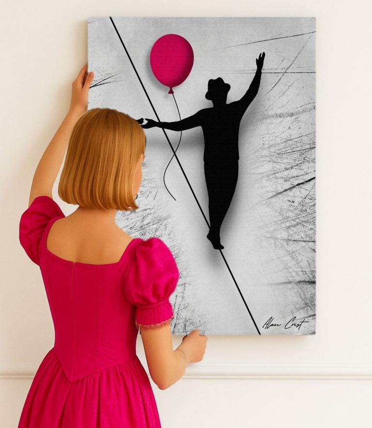 Alan Crist Abstract Art - Decorative printable art for wellness centers