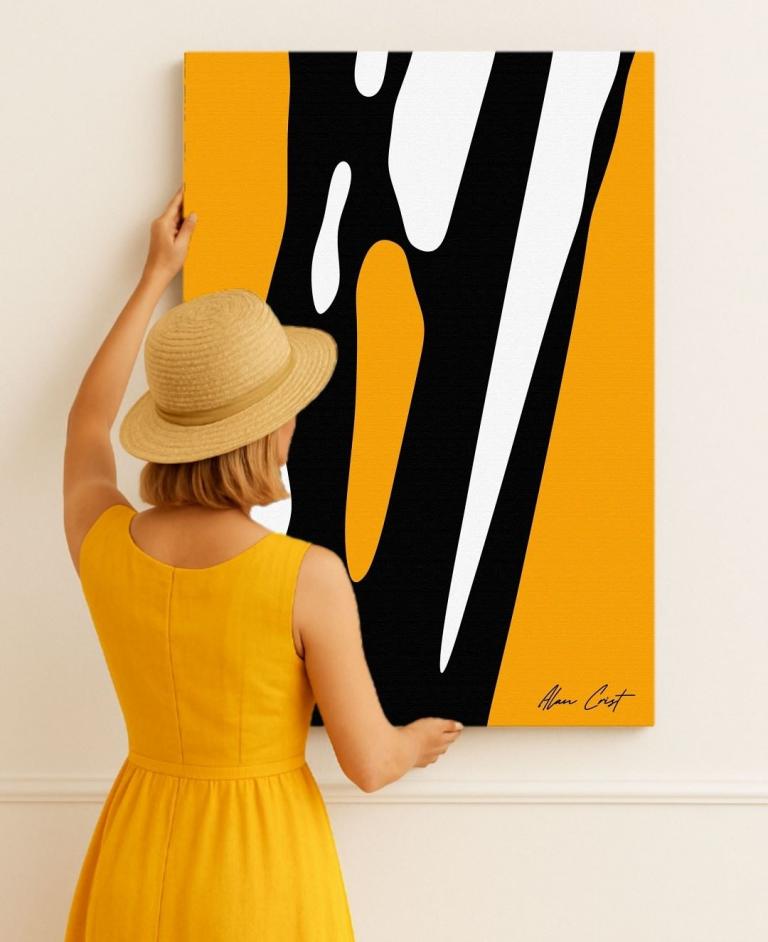 Alan Crist Abstract Art - Printable art for peaceful home interiors