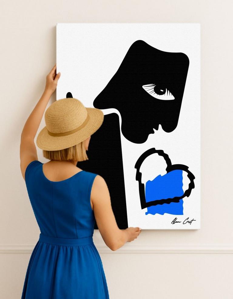 Alan Crist Abstract Art - Printable art that adds balance to interiors