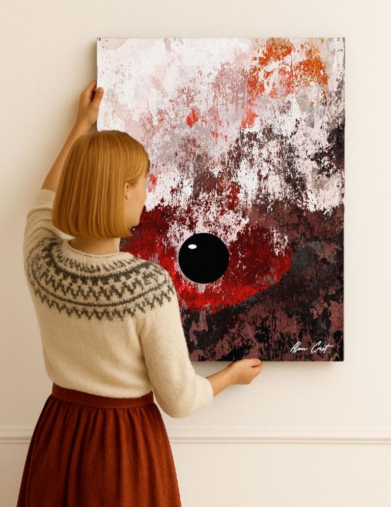 Alan Crist Abstract Art - Digital wall prints for creative calmness