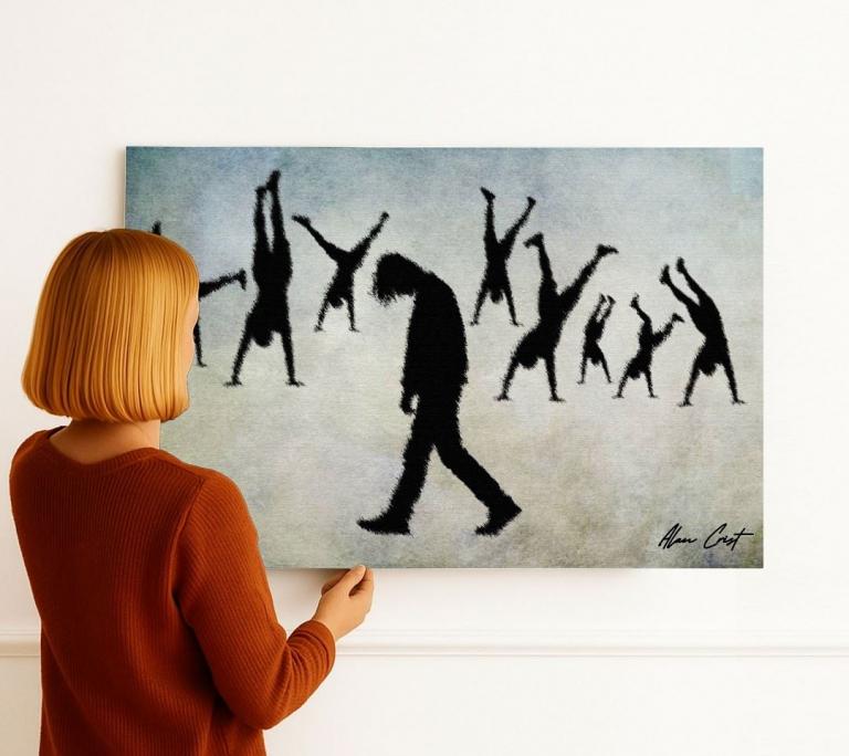 Alan Crist Abstract Art - Digital prints for harmony and energy