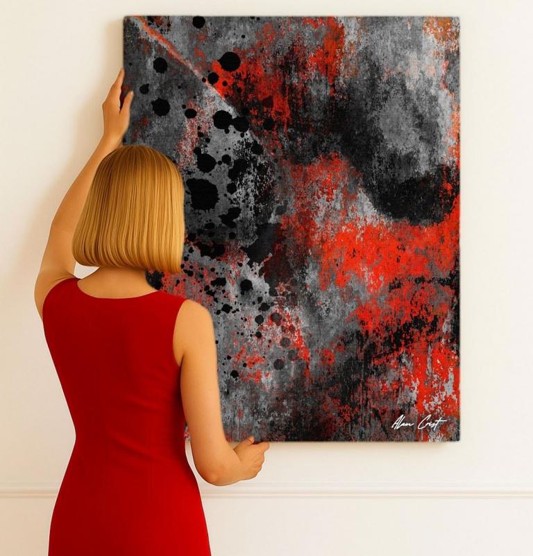 Alan Crist Abstract Art - Digital prints that bring quiet confidence