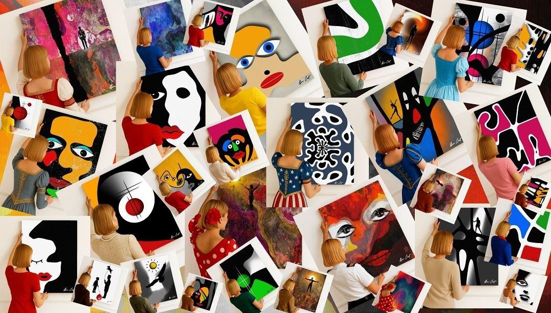 Alan Crist Abstract Art - Wall art that brings calm and inspiration