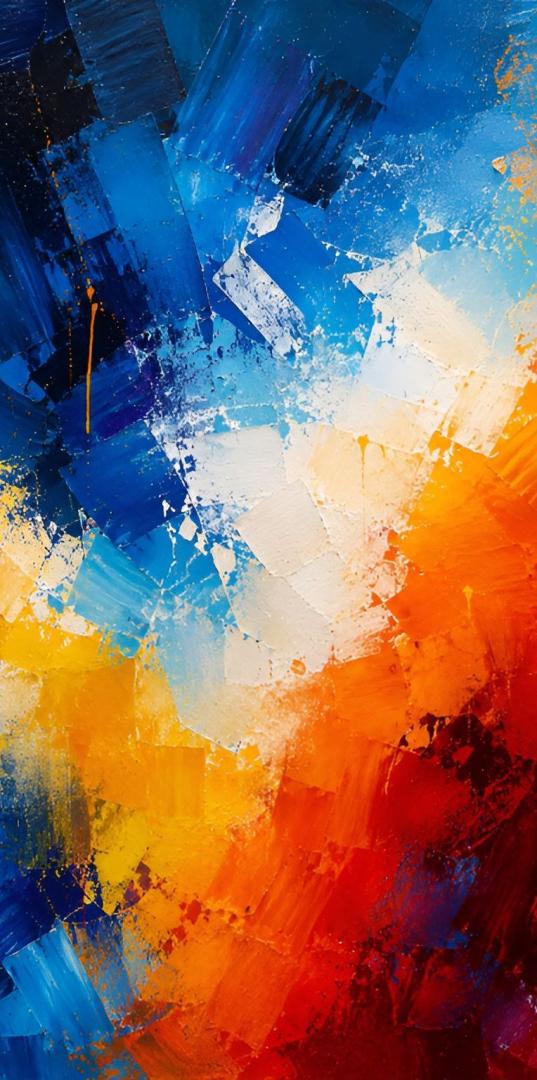 Alan Crist Abstract Art - Therapeutic artwork for business spaces