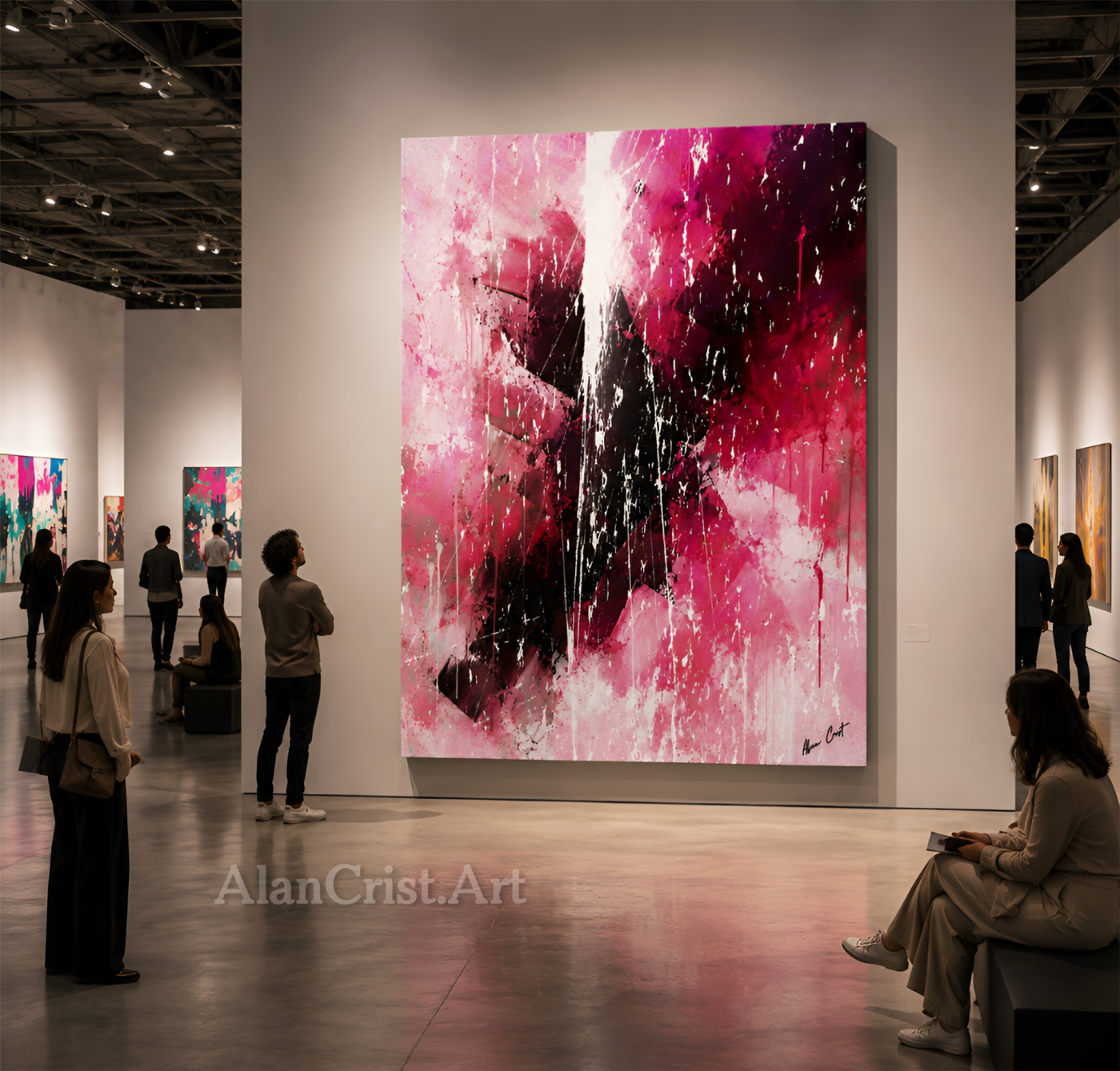 Alan Crist Abstract Art - Peaceful wall décor for healthcare spaces