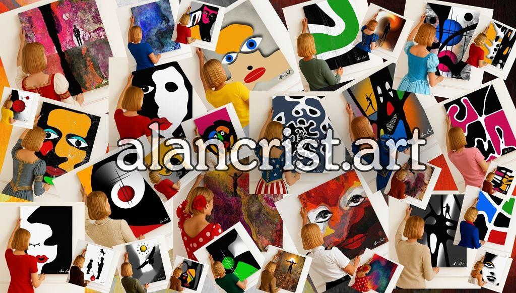 Alan Crist Abstract Art - Beautiful art for relaxation and therapy