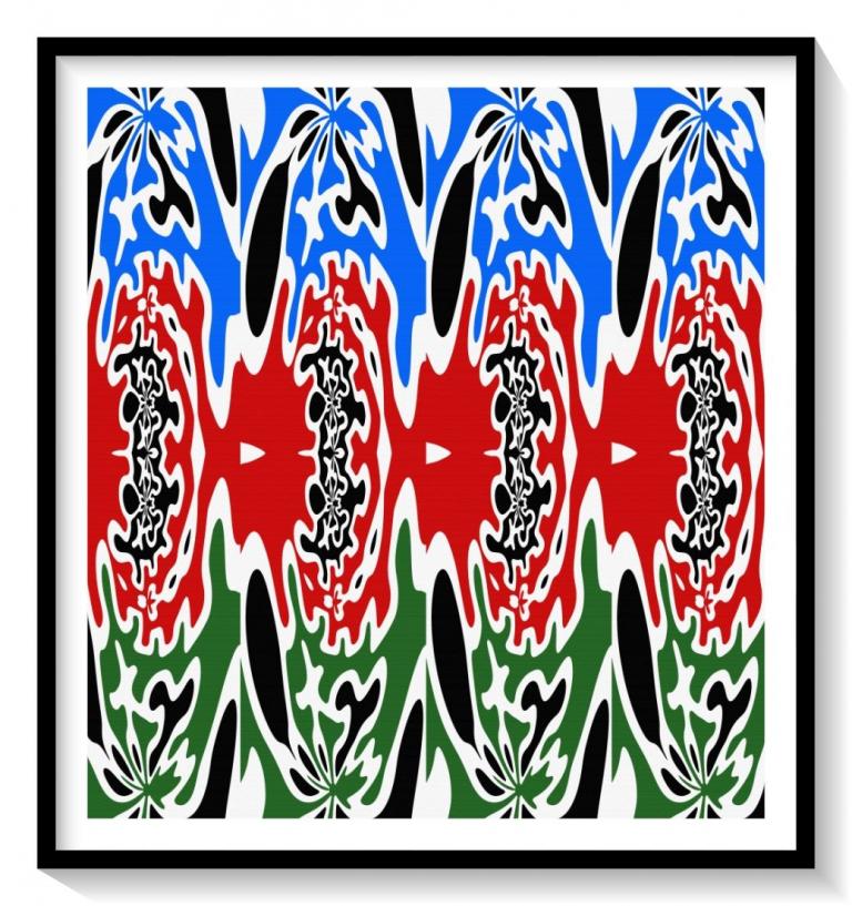 Alan Crist Abstract Art – Quantum Pattern