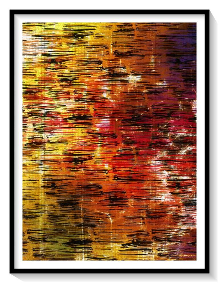 Alan Crist Abstract Art – Polygon Symphony