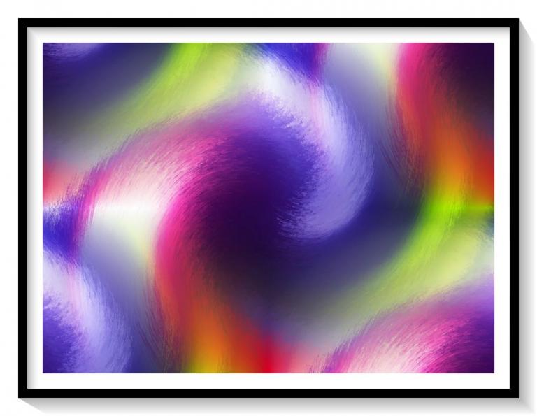 Alan Crist Abstract Art – Data Bloom