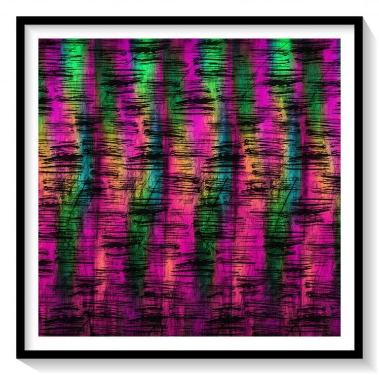 Alan Crist Abstract Art – Digital Harmony