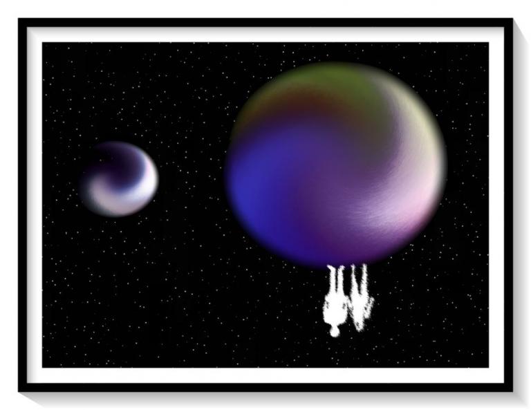 Alan Crist Abstract Art – Spectrum City