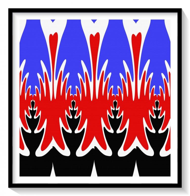 Alan Crist Abstract Art – Holographic Vision