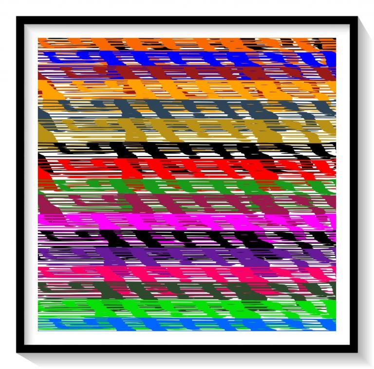 Alan Crist Abstract Art – Fractal Universe