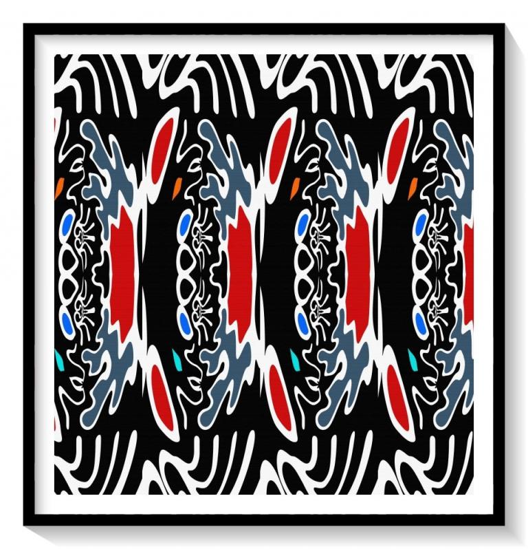 Alan Crist Abstract Art – Light Matrix