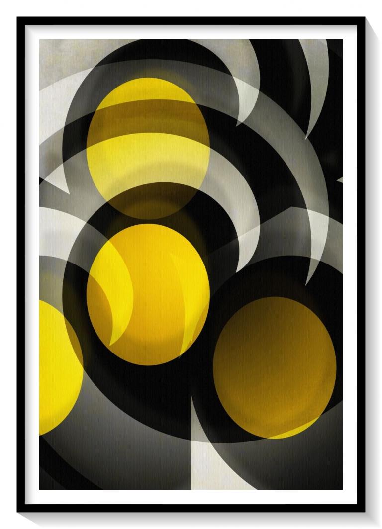 Alan Crist Abstract Art – Virtual Energy