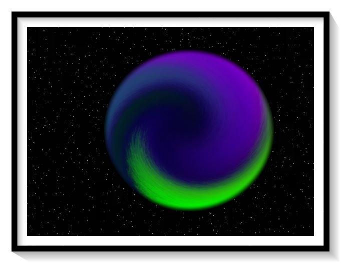 Alan Crist Abstract Art – Quantum Vision